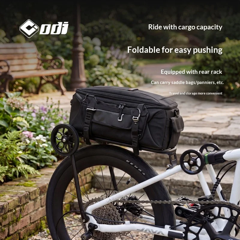 Cargo Rack Aluminum - Brompton Folding Bike Rear Rack -