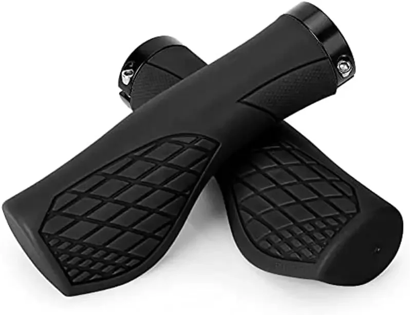 Alloy Rubber Bike Grips Single - Commuting On Mountain Bike 评论和价格