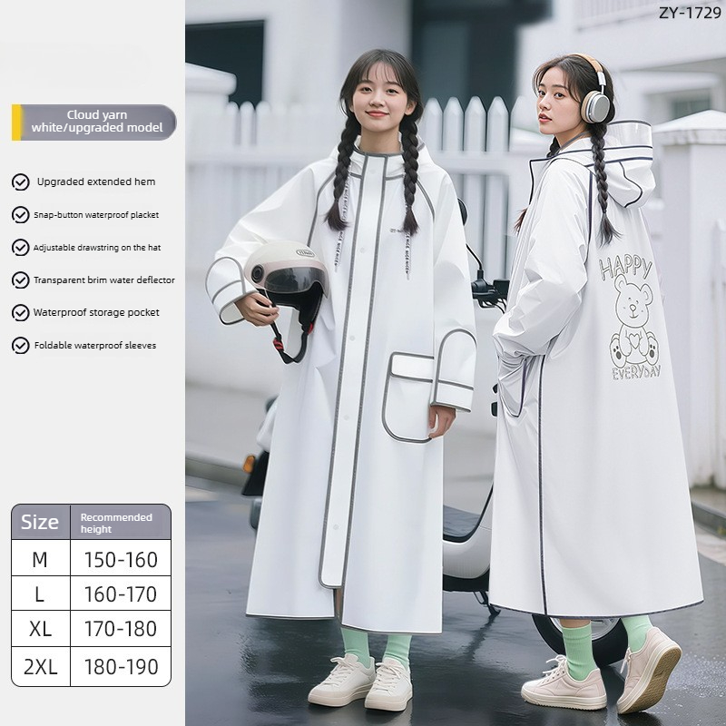 Full Body EVA Waterproof Rain  - Cycling Commute In Rain 评论和价格
