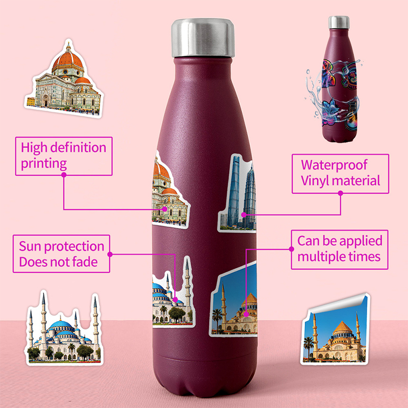 50PCS Famous City Landmark Tra - Cycling Journey 评论和价格