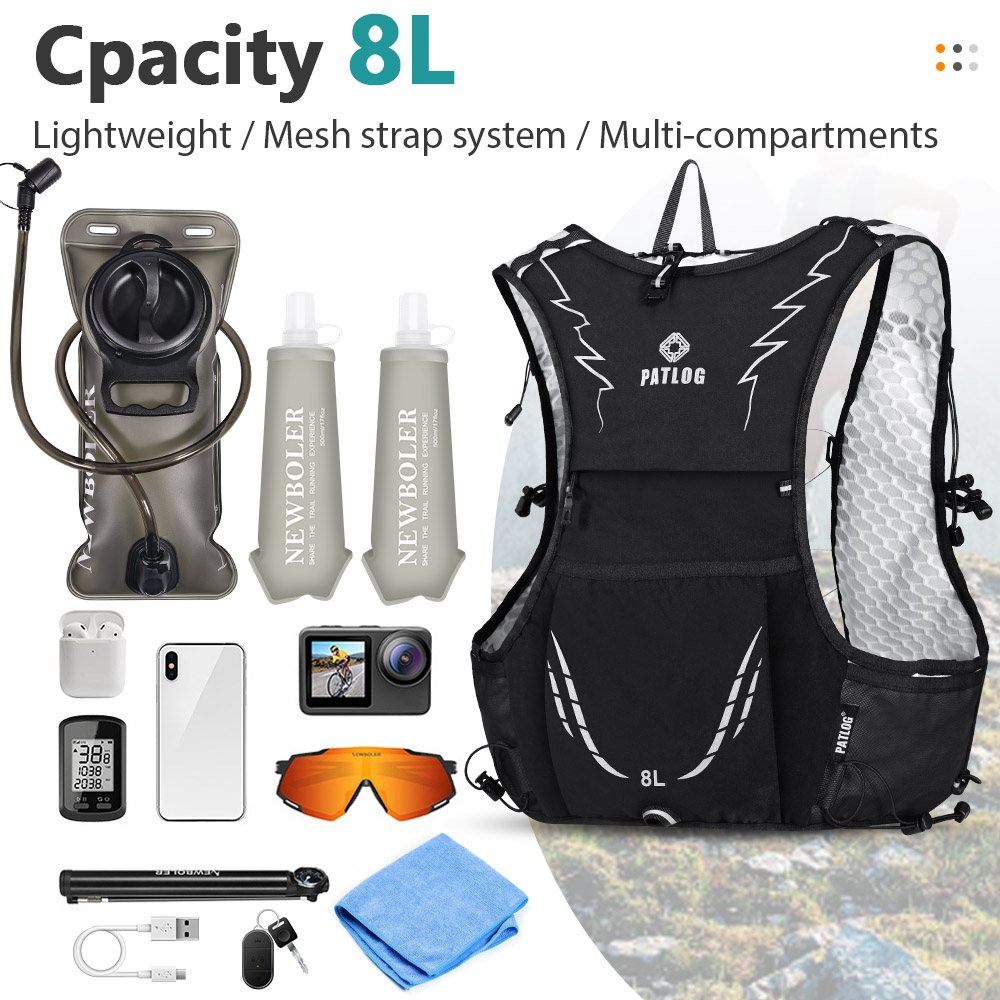 2026 New 8L Outdoor Trail Runn - Cycling Commute Backpack 评论和价格