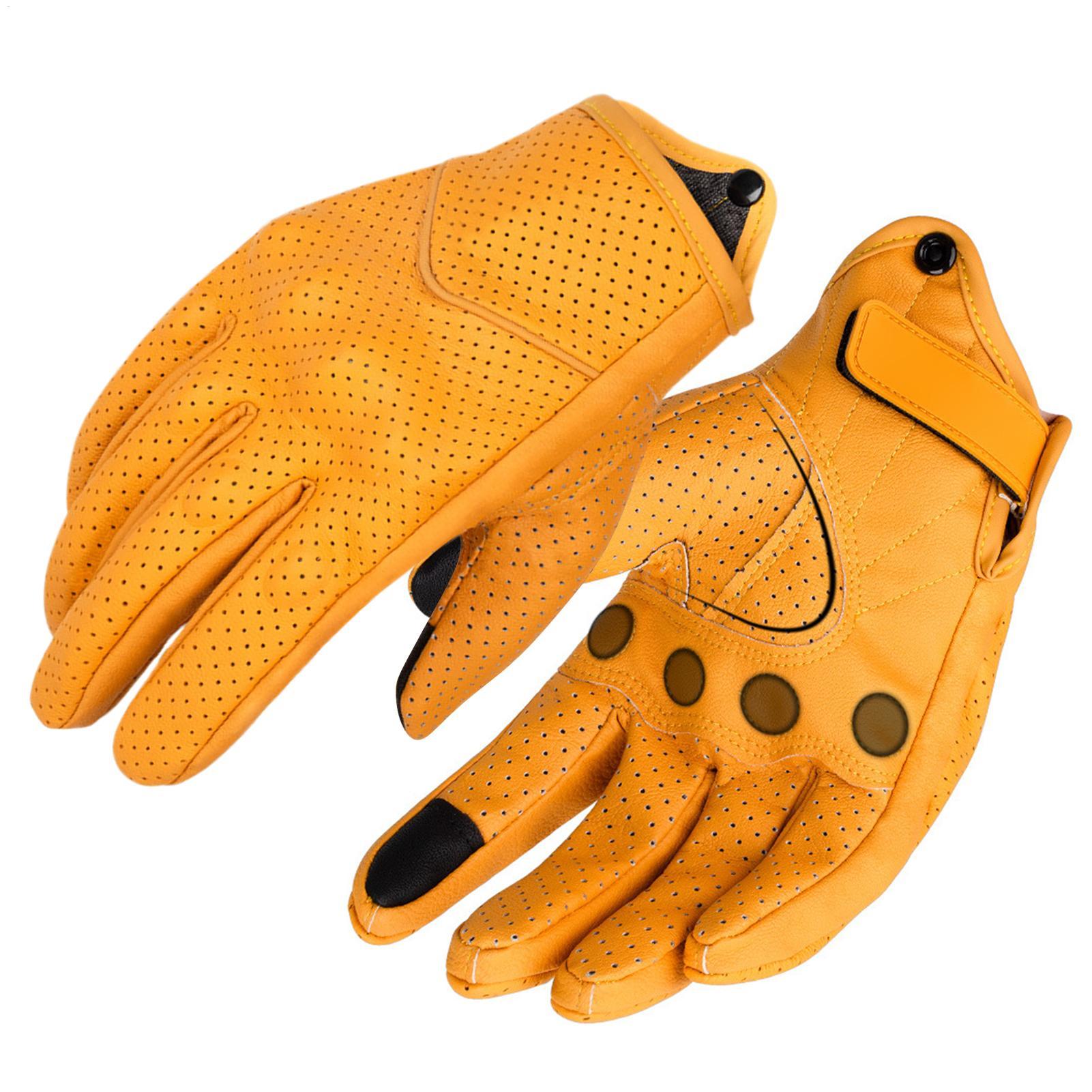 Motorcycle Retro Gloves Breath - Cycling In City 评论和价格