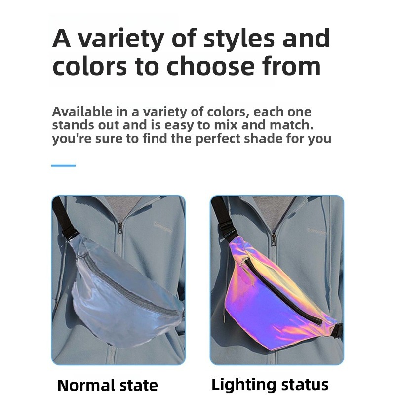 Reflective Crossbody Bag Multi - Cycling Commute Backpack 评论和价格