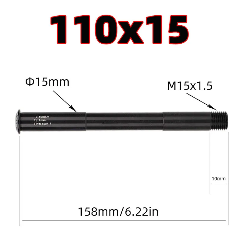 Mountain Bike Thru Axle 158mm  - Dynamo Hub Front 评论和价格