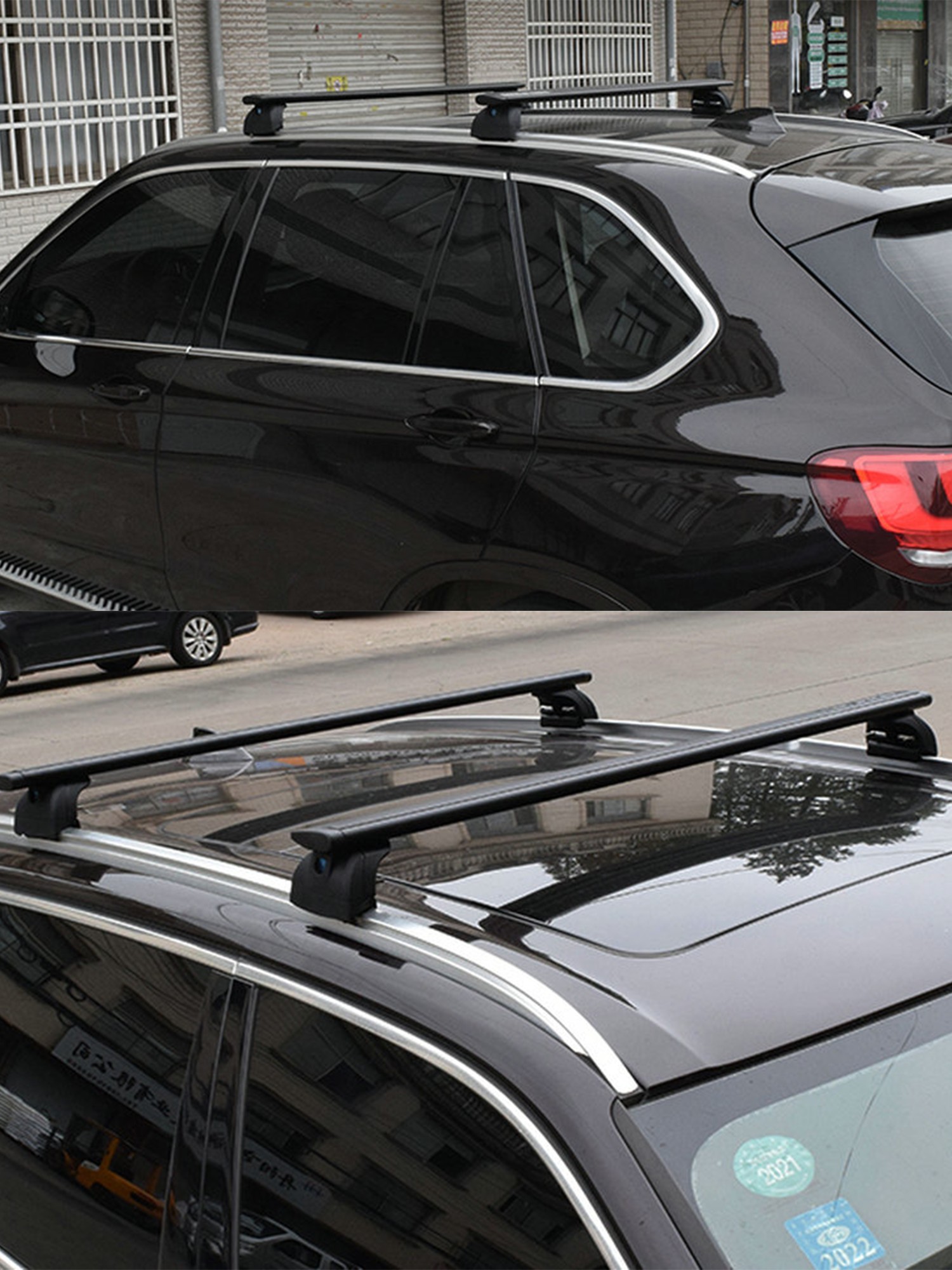 2PCS Aluminum Ajustable Crossb - Cargo Rack Aluminum 评论和价格
