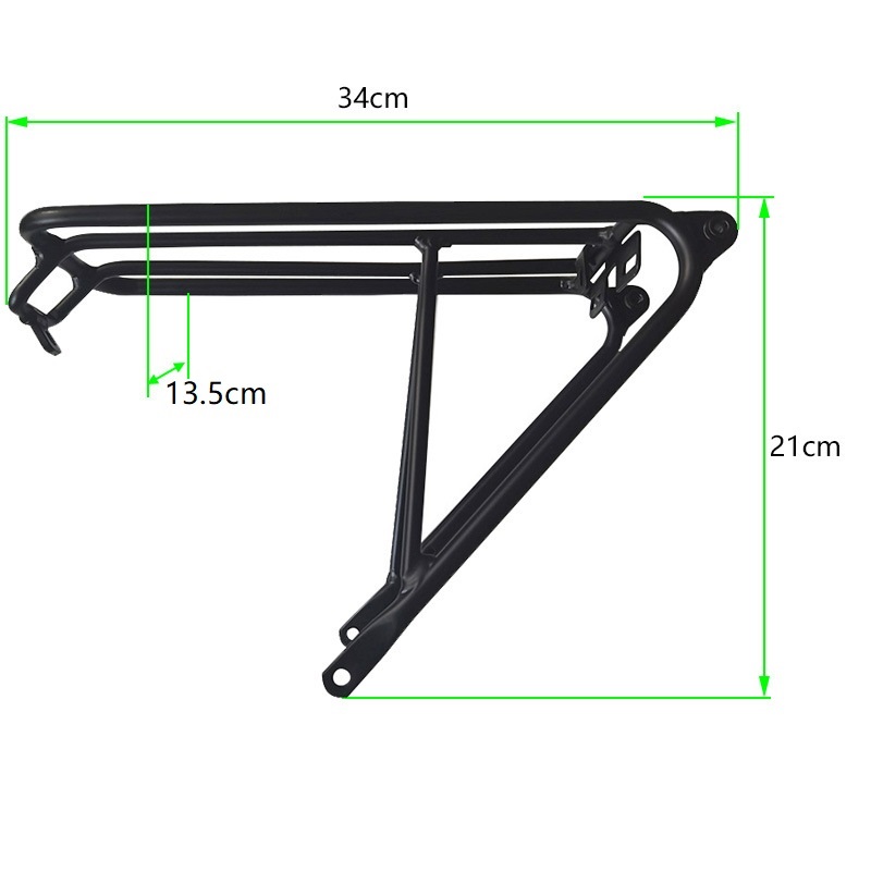 Bicycle Luggage Carrier For Br - Cargo Rack Aluminum 评论和价格