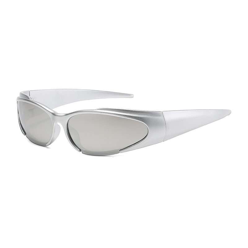 Protective Glasses Y2K Silver  - Cycling In City 评论和价格