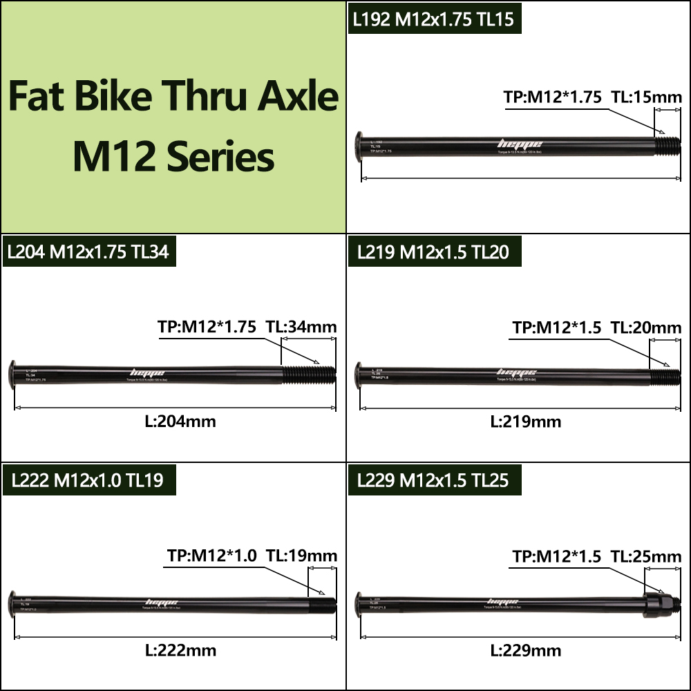 HEPPE Fatbike Thru Axle Fat-ti - Dynamo Hub Front 评论和价格